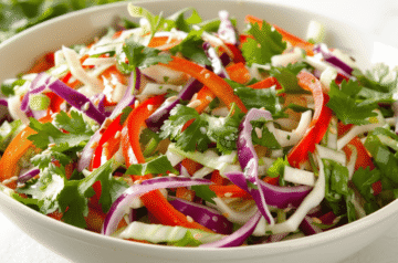 Low Fat Asian Coleslaw
