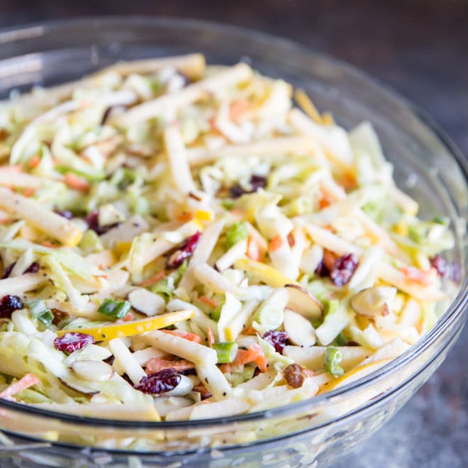 Poppy Seed Fruited Cole Slaw