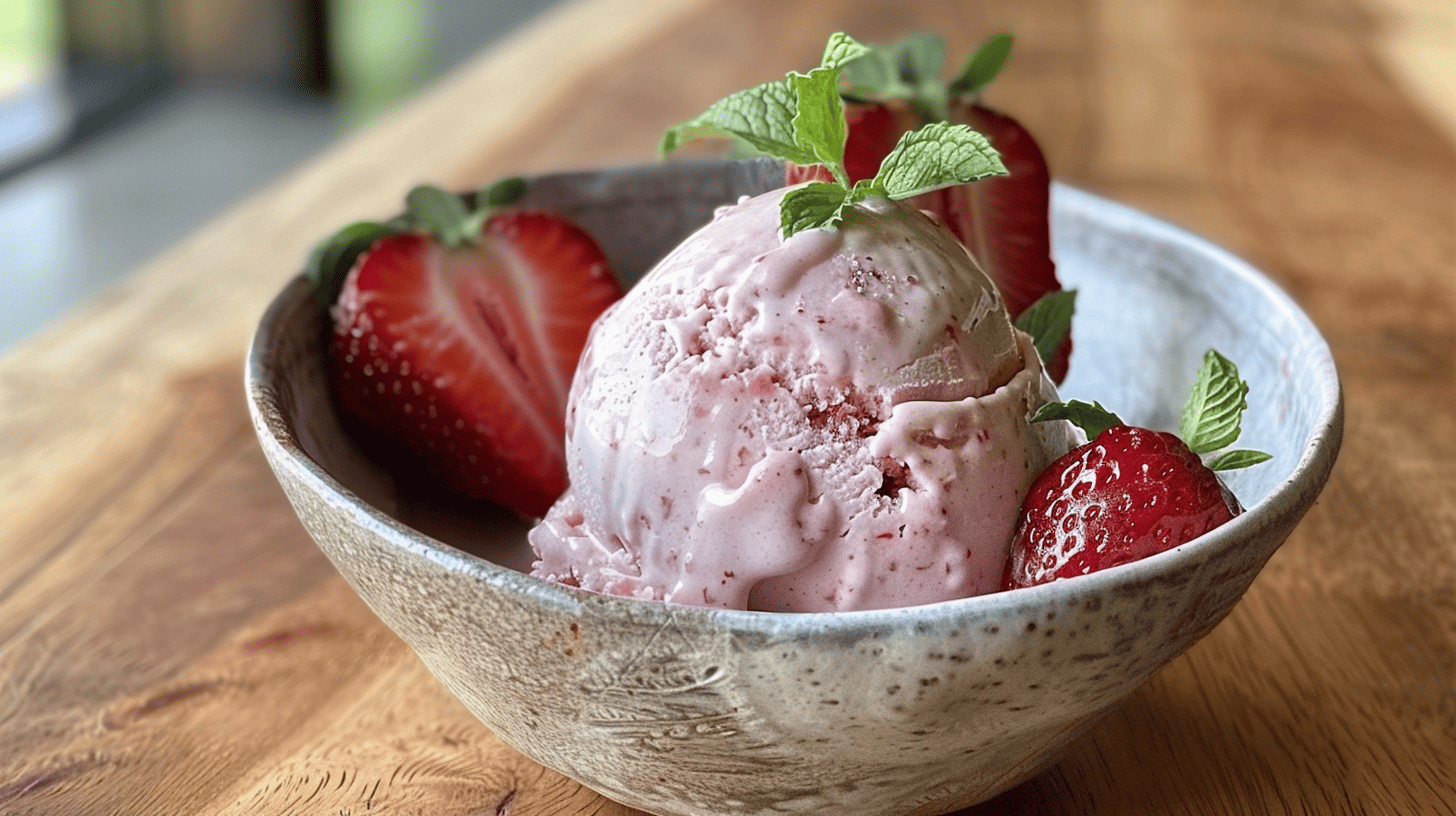 Strawberry Ice Cream