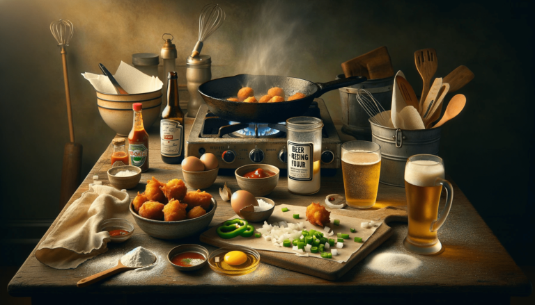 Beer and Tomato Hush Puppies