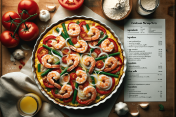 Catalonian Shrimp Torta