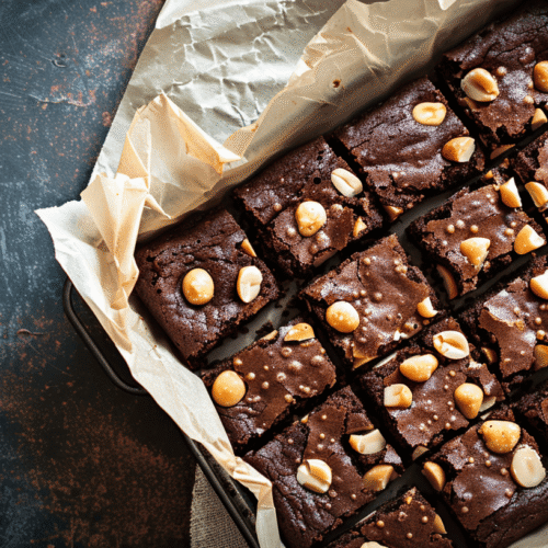 Chocolate Macadamia Nut Brownies