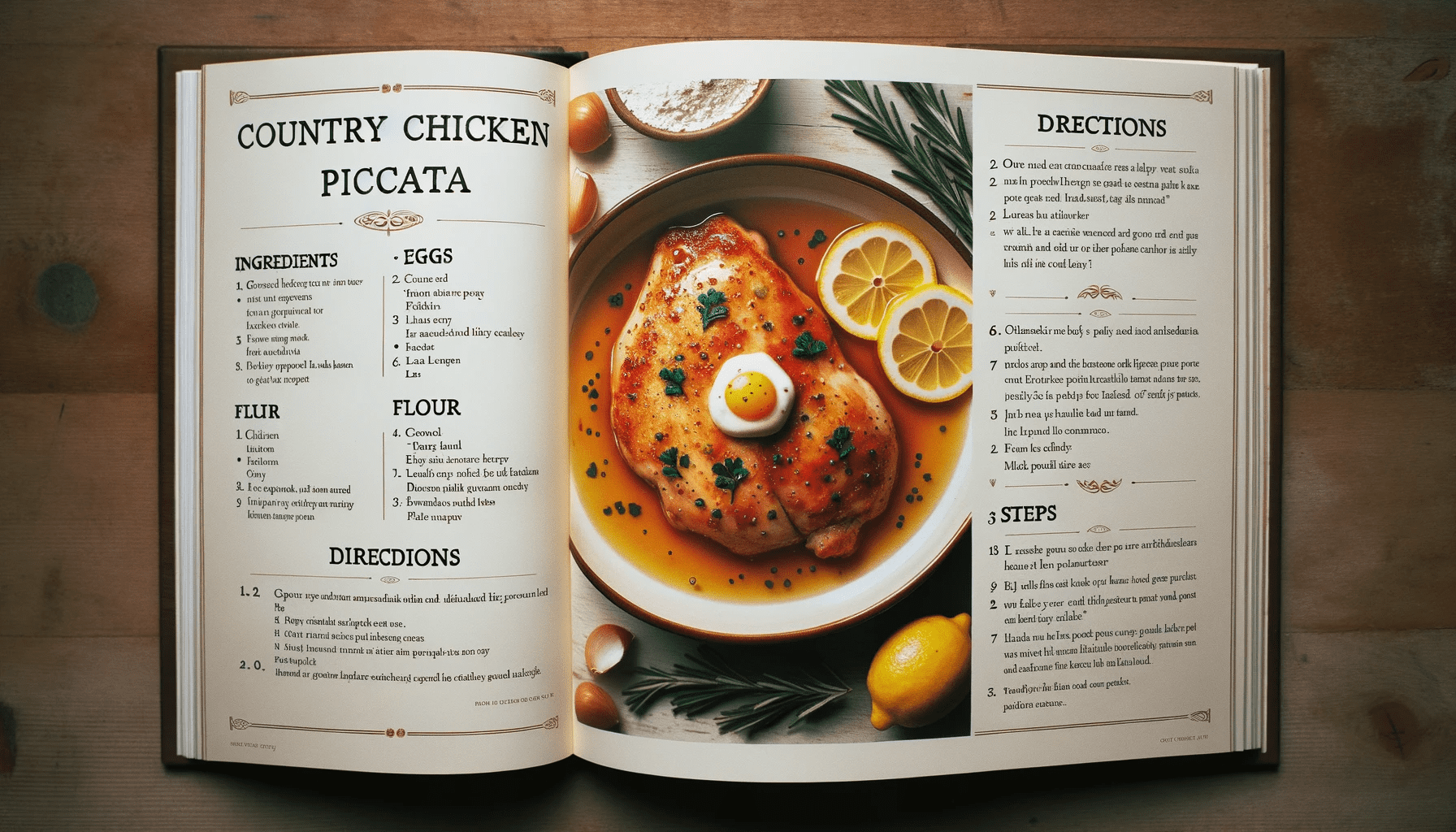 Country Chicken Piccata