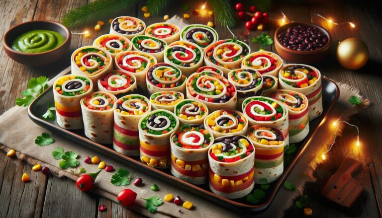 Festive Tortilla Roll Ups