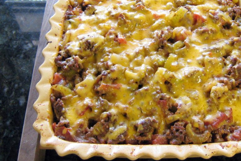 Italian Beef and Potato Casserole