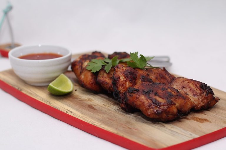 Lime Chicken With Grilled Pineapple