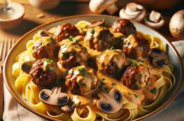 Meatball Stroganoff