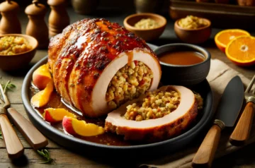 Mom's Favourite Stuffed Turkey Breast