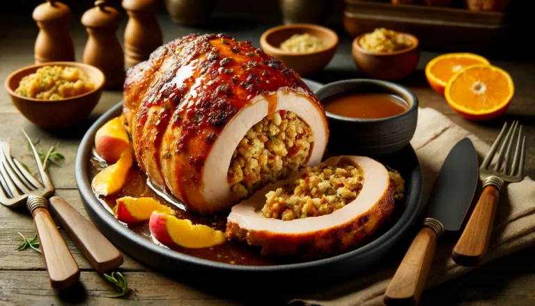 Mom's Favourite Stuffed Turkey Breast