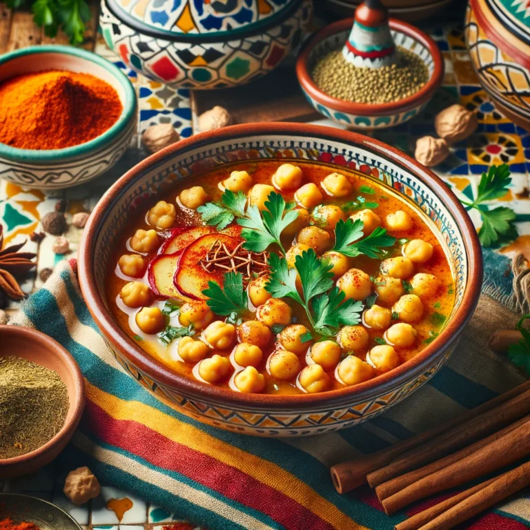 Moroccan Chickpea Soup