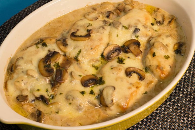 Mushroom Muenster Chicken
