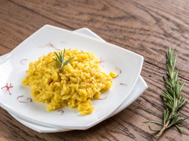 Saffron Risotto With Pistachios
