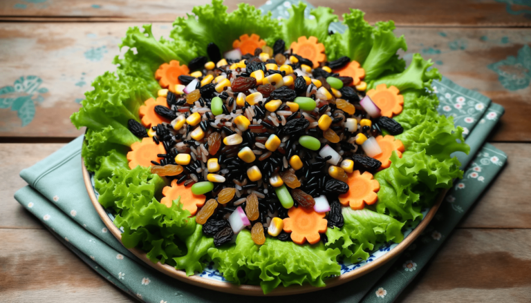 Screeching Black Cat Salad