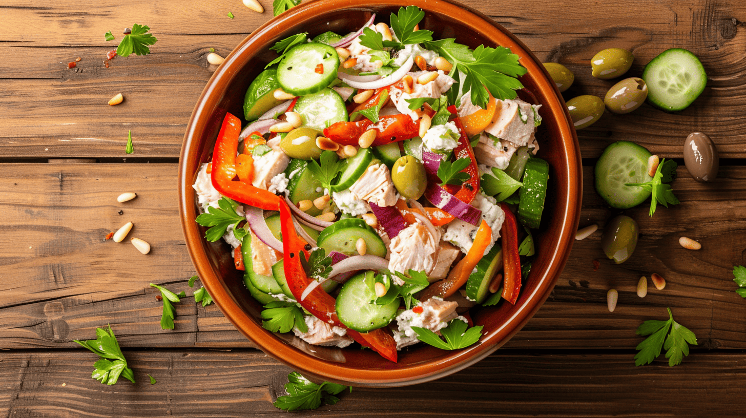 Skinny Protein Salad
