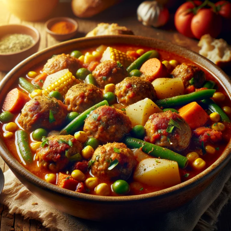 Turkey Meatball Stew