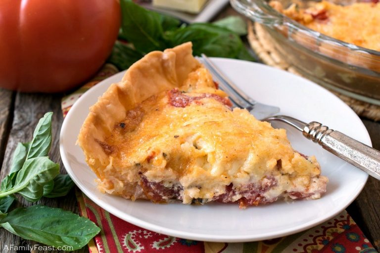 Vidalia Onion and Mushroom Pie