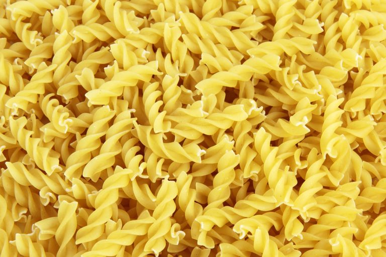 Fusilli With Shrimp and Peas