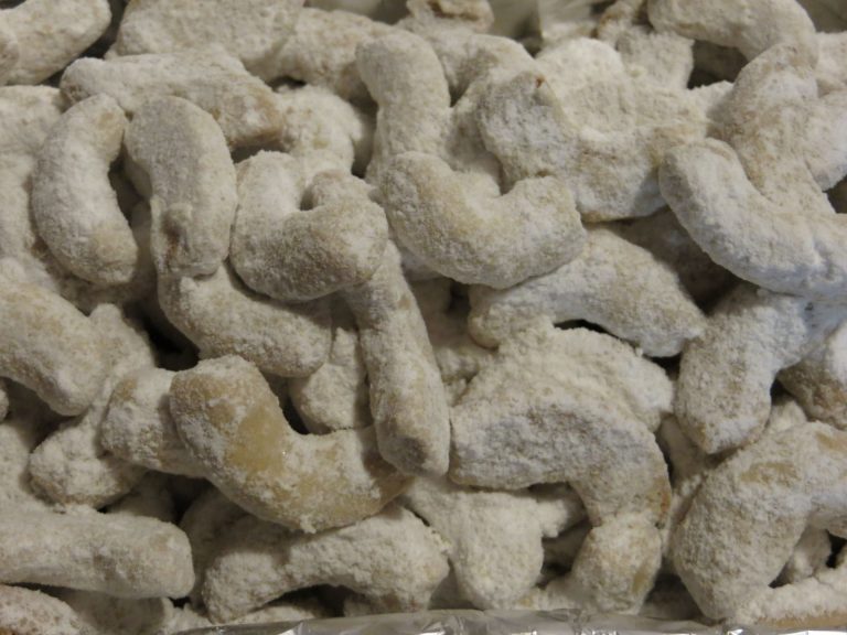 Almond Crescents