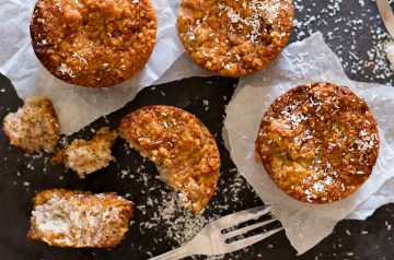 Apple and Banana Nut Muffins