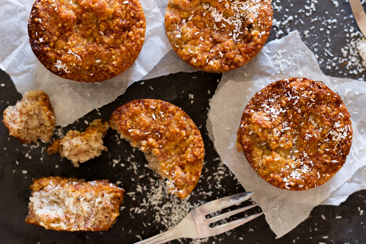 Apple and Banana Nut Muffins