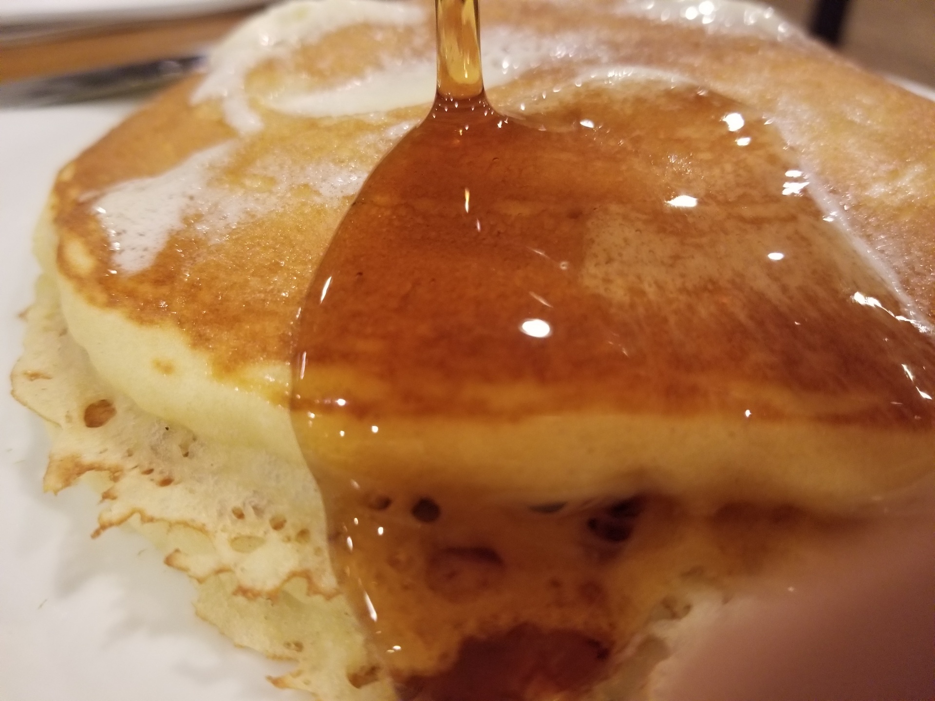 Apple Cinnamon Buttermilk Pancakes