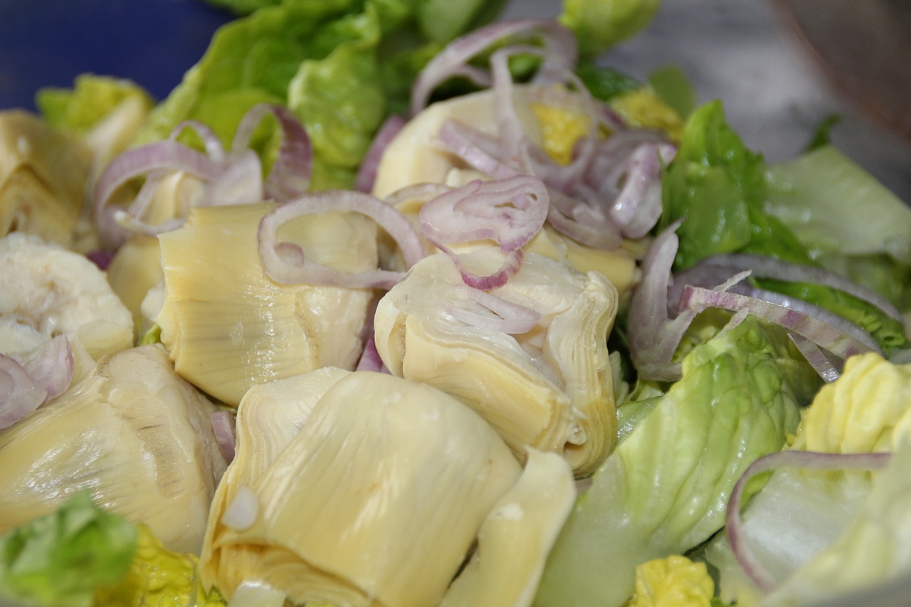 Artichoke and Hearts of Palm Salad