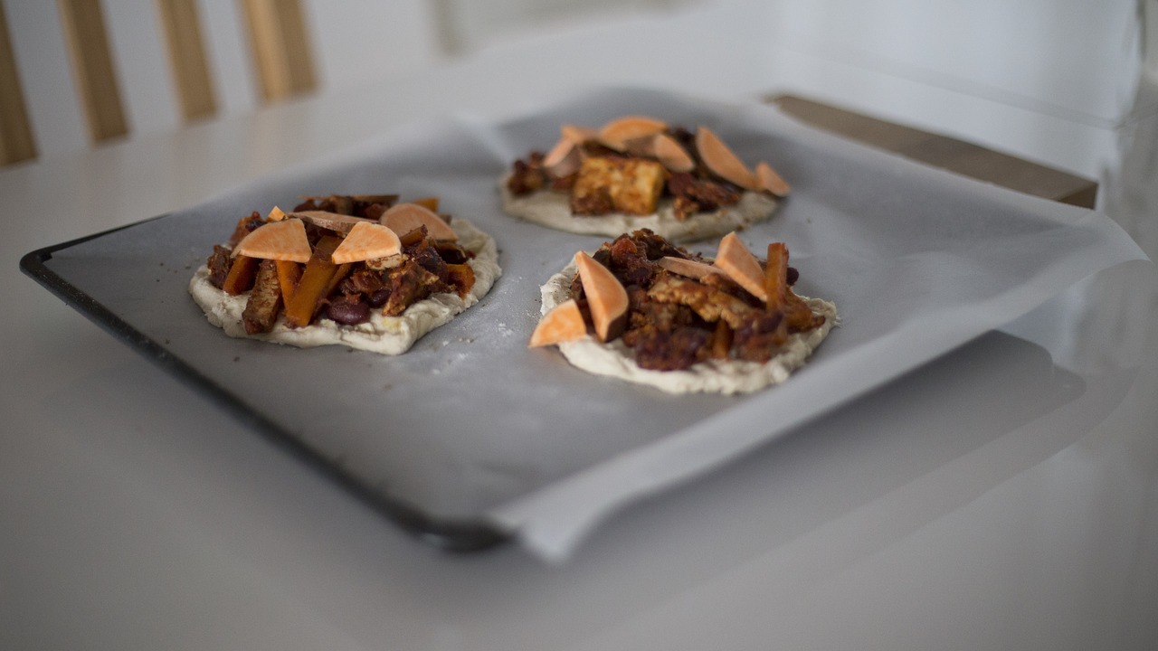 Sweet Potato and Mango Bake