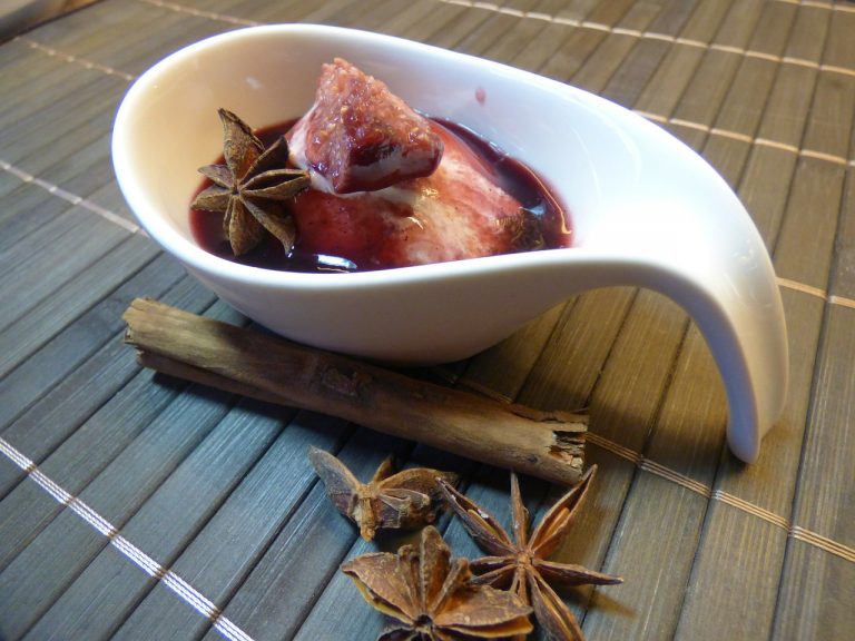 Baked Figs in Port