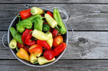 Baked Mostaccioli with Peppers