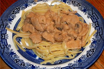 Baked Pork Stroganoff