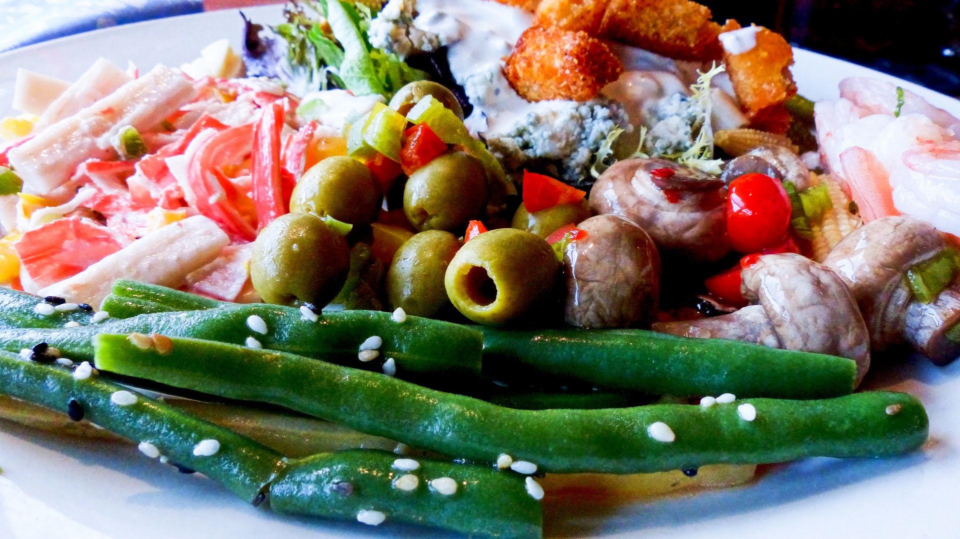 Baked Seafood Salad