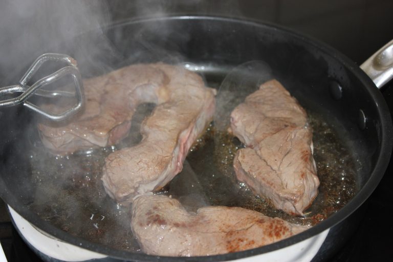 Baked Steak with Pan Gravy