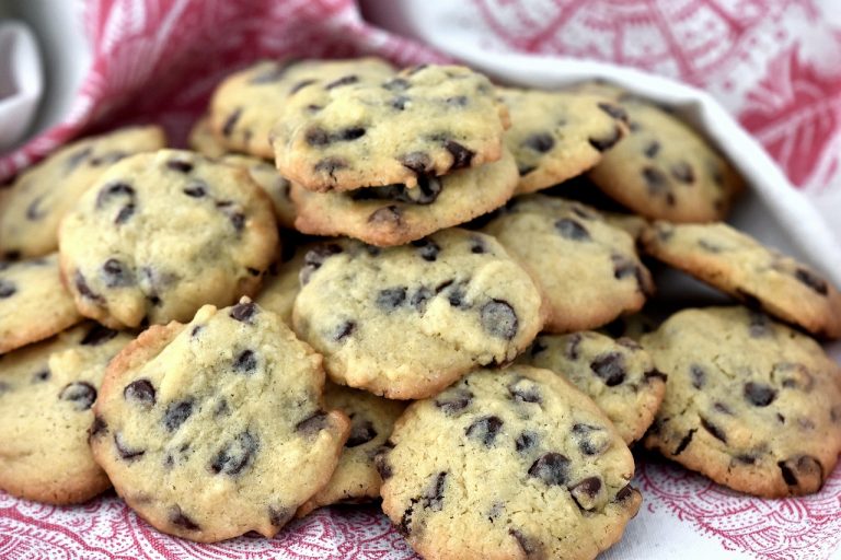 White Choc Chip Cookies