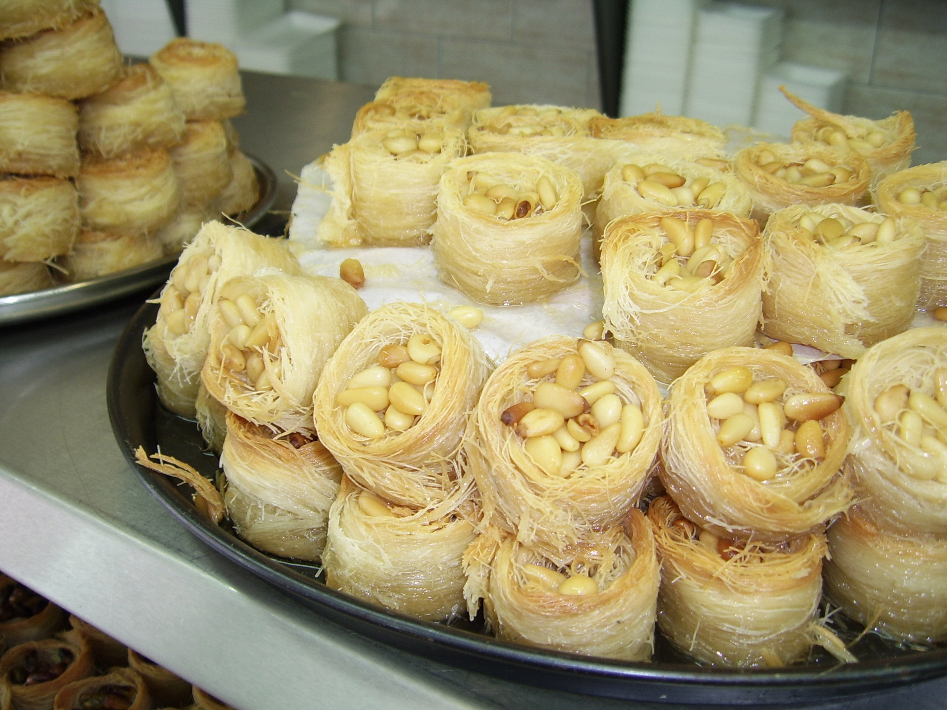 Blueberry and Nut Baklava Spirals