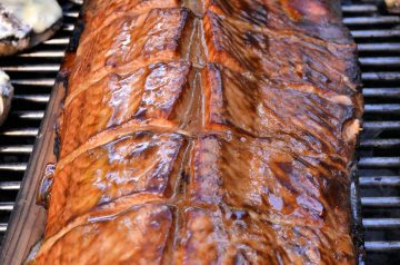 Barbecue Roasted Salmon