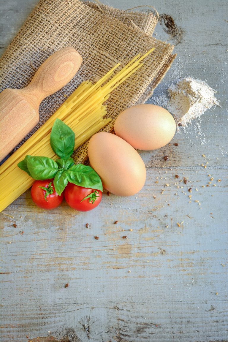 Tomato Basil Fettuccine