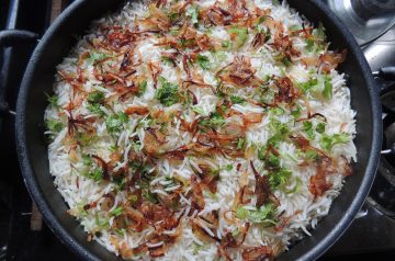 Basmati-Sun-Dried Tomato Rice Pilaf