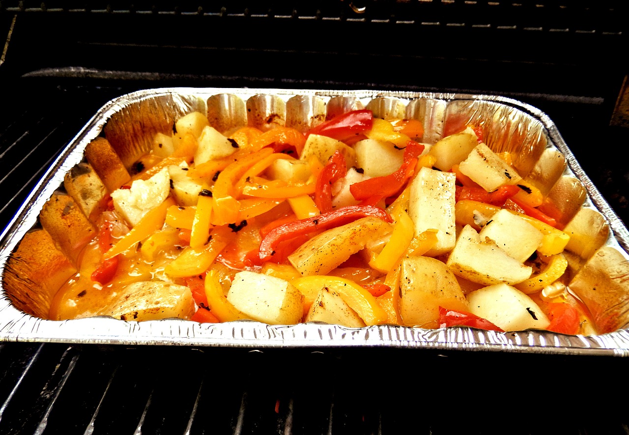 Roasted Potatoes With Whole Garlic
