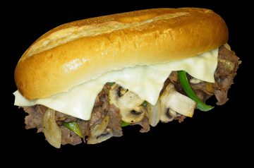 Steak Parmesan Subs (Sandwiches)