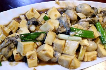 Beef and Tofu in Oyster Sauce