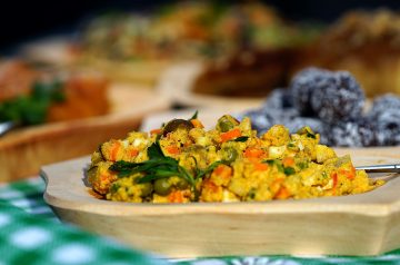 Beef Fajita Rice Salad