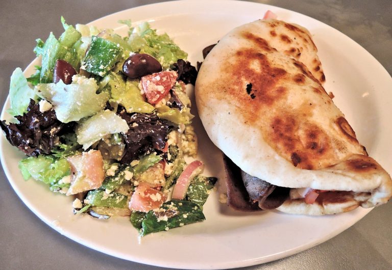 Beef Gyros in Pita