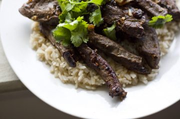 Cilantro Beef Orzo