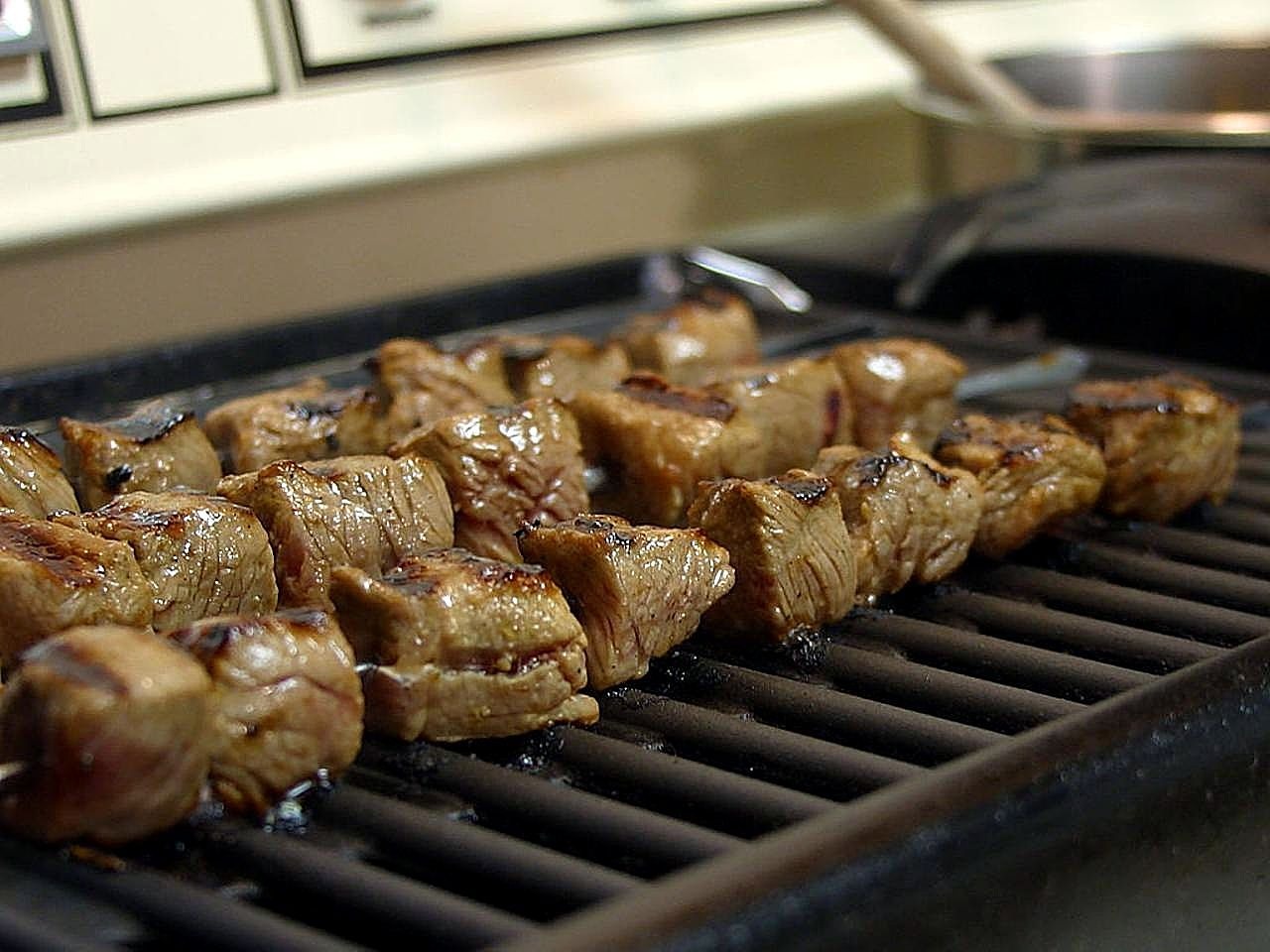Beef Kabobs With Apricot Glaze