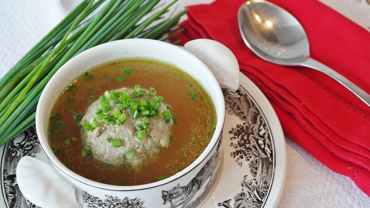 Beef Soup with Barley