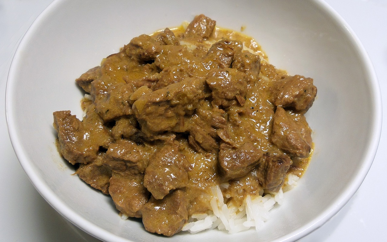 Beef Stroganoff with Dill
