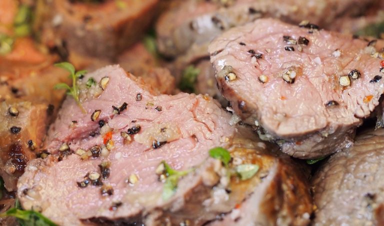 Beef Tenderloin with Roasted Shallots