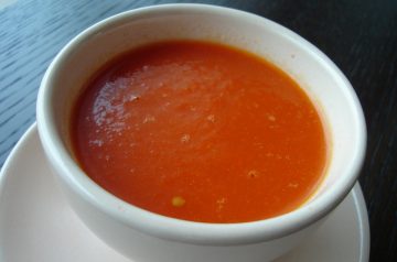 Tomato and Roasted Red Pepper Soup