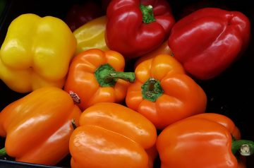 Peppers and Greens Skillet Hash