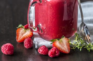 Berry Blast Protein Shake -- Fruit Smoothie